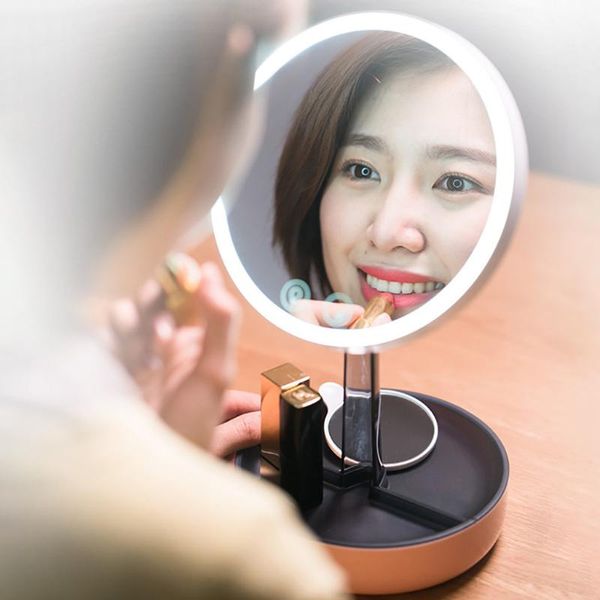 creative led mirror lamp night light vanity mirror deskstepless dimming bedroom reading light charging learning lamp
creative led mirror lamp night light vanity mirror deskstepless dimming bedroom reading light charging learning lamp