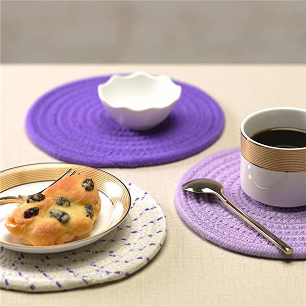 mats & pads home printed table mat cotton rope braided placemat 3 piece set round insulated dinner
mats & pads home printed table mat cotton rope braided placemat 3 piece set round insulated dinner