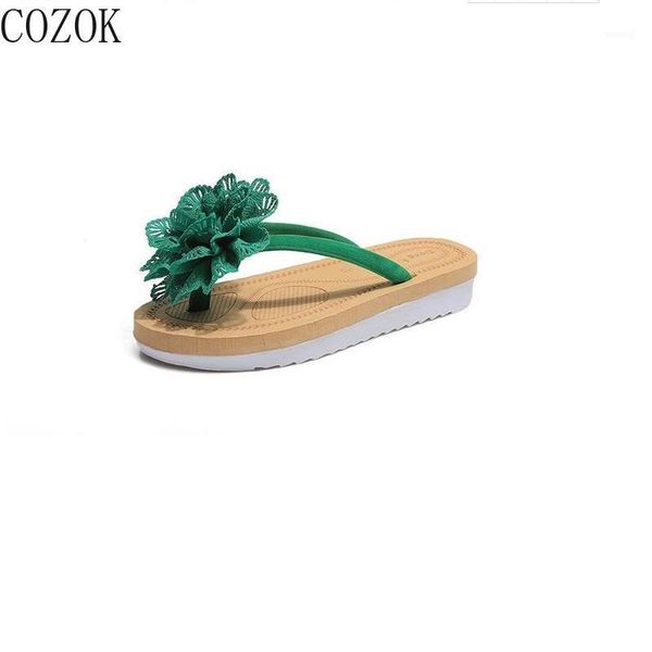 slippers summer women's flowers embellishment sweet trend outer wear small fresh sponge cake bottom1, Black
slippers summer women's flowers embellishment sweet trend outer wear small fresh sponge cake bottom1, Black