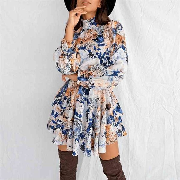 spring cascading ruffle long sleeve floral women casual turtleneck flower print dress female elegant a line party vestidos, Black;gray
spring cascading ruffle long sleeve floral women casual turtleneck flower print dress female elegant a line party vestidos, Black;gray