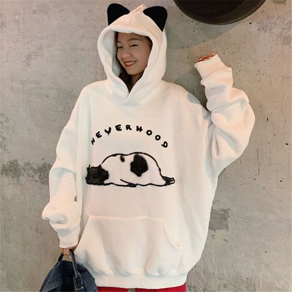 2021 coreano inverno moda vaca bordado hoodies manga longa kawaii pulver feminino kost, Black
2021 coreano inverno moda vaca bordado hoodies manga longa kawaii pulver feminino kost, Black