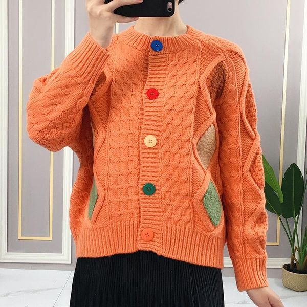 women's knits & tees autumn winter twist knitted cardigan color matching diamond long sleeve sweater coat, White
women's knits & tees autumn winter twist knitted cardigan color matching diamond long sleeve sweater coat, White