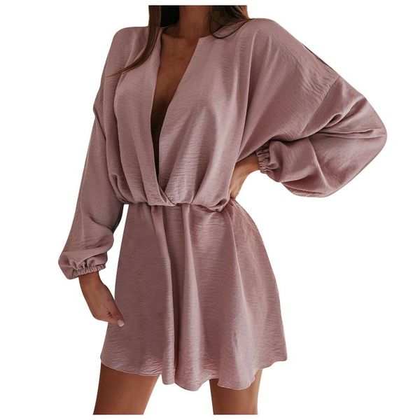 casual dresses women's fashion color long sleeve drawstring dress vestidos sundress ladies solid pleated, Black;gray
casual dresses women's fashion color long sleeve drawstring dress vestidos sundress ladies solid pleated, Black;gray