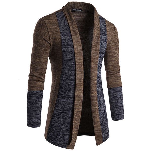202119 new spring long sleeve t-shirt british stitched cardigan men's sweater coat, White;black
202119 new spring long sleeve t-shirt british stitched cardigan men's sweater coat, White;black