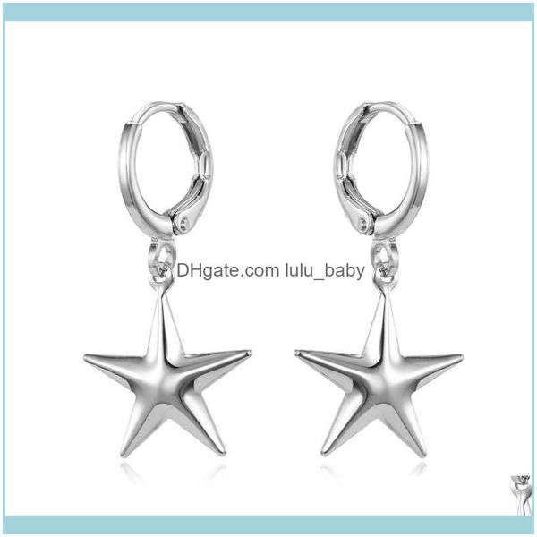 jewelry1pair simple cute semicircular star pendant hoop earrings trendy stereoscopic pentagram endless circle women jewelry & hie drop deliv, Golden;silver
jewelry1pair simple cute semicircular star pendant hoop earrings trendy stereoscopic pentagram endless circle women jewelry & hie drop deliv, Golden;silver