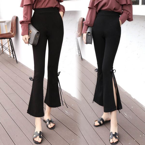 2021 female fashions will see skinny black split bow ankle ribbon high casual waist enlargement streetwear pants 90 8tsk, Black;white
2021 female fashions will see skinny black split bow ankle ribbon high casual waist enlargement streetwear pants 90 8tsk, Black;white