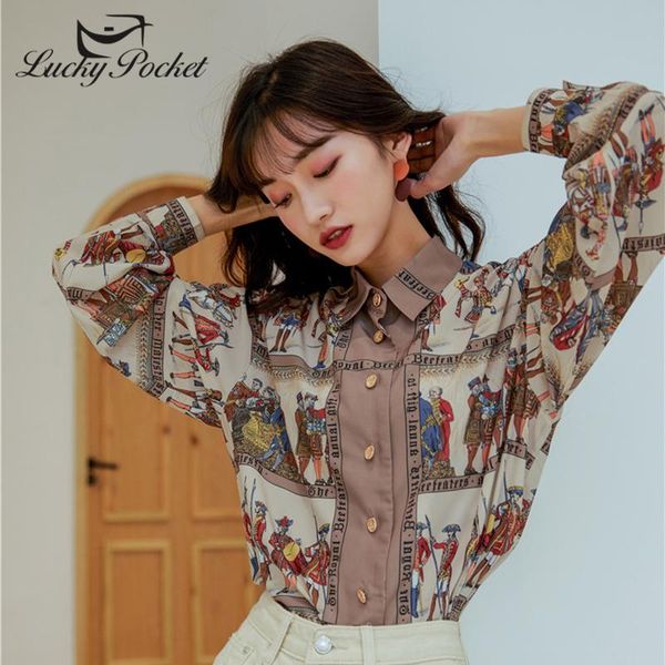 women's blouses & shirts female spring autumn fashion loose turn-down collar shirt women vintage letter print button casual long sleeve, White
women's blouses & shirts female spring autumn fashion loose turn-down collar shirt women vintage letter print button casual long sleeve, White