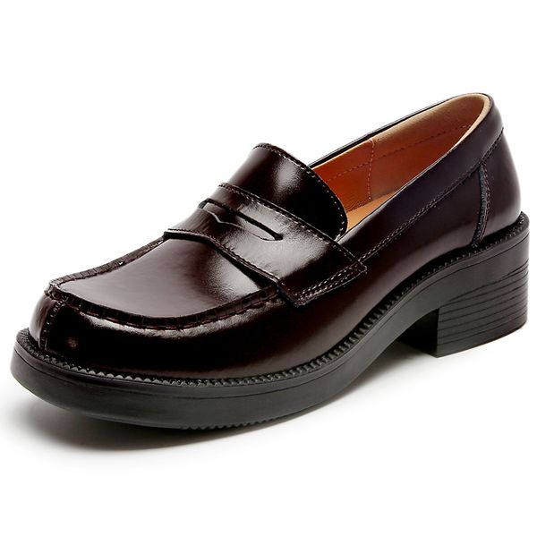 Genueal Leather Womens Shoes female Japanese Students Square Toe jk Girl Shoes Female Retro Forest Loafers Female Uniform Shoes, 3.5cm black
Genueal Leather Womens Shoes female Japanese Students Square Toe jk Girl Shoes Female Retro Forest Loafers Female Uniform Shoes, 3.5cm black