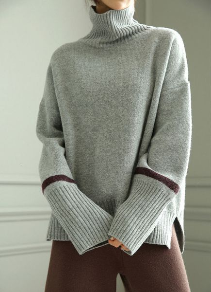 new thick 2021 cashmere knitted sweater women autmun winter streetwear loose pull femme hiver turtleneck jumpers ouid, White;black
new thick 2021 cashmere knitted sweater women autmun winter streetwear loose pull femme hiver turtleneck jumpers ouid, White;black