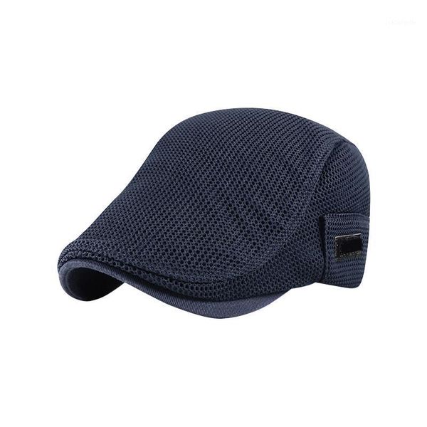 berets men women solid flat warm winter comfortable adjustable buckle breathable mesh travel outdoor portable fashion peaked cap summer, Blue;gray
berets men women solid flat warm winter comfortable adjustable buckle breathable mesh travel outdoor portable fashion peaked cap summer, Blue;gray