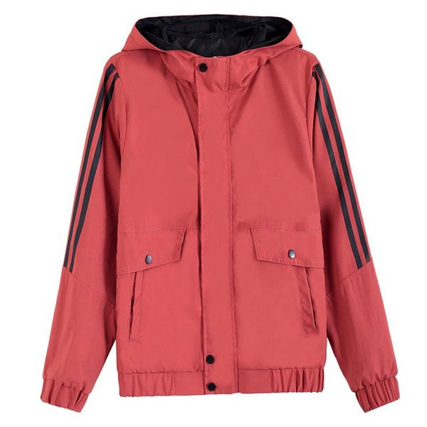 women's jackets 2021 spring autumn women long sleeve windbreaker female causal zipper hooded coats outwear plus size ok204, Black;brown
women's jackets 2021 spring autumn women long sleeve windbreaker female causal zipper hooded coats outwear plus size ok204, Black;brown