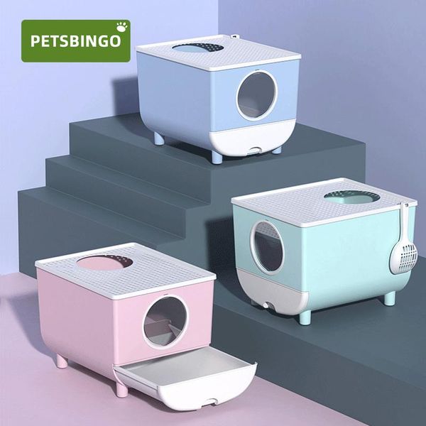 other cat supplies pets bingo litter box fully enclosed oversized kitten toilet drawer splash-proof cats potty deodorant for 7.5kg pet
other cat supplies pets bingo litter box fully enclosed oversized kitten toilet drawer splash-proof cats potty deodorant for 7.5kg pet