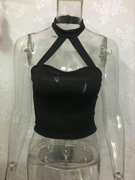 women's tanks & camis summer style european/american fashion solid color hanging neck sling street short camis2021, White
women's tanks & camis summer style european/american fashion solid color hanging neck sling street short camis2021, White