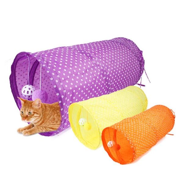 cat toys pet toy solid color foldable polyester cloth tunnel with funny hollow ball cats tent channel training supplies
cat toys pet toy solid color foldable polyester cloth tunnel with funny hollow ball cats tent channel training supplies