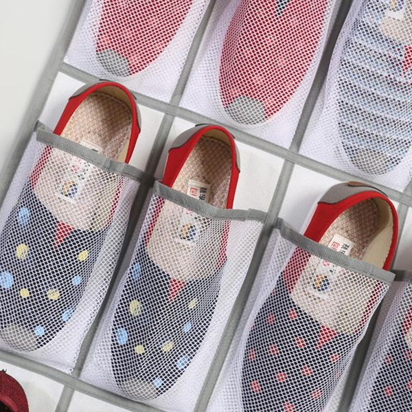 storage boxes & bins 12/24 mesh pockets hanging shoes organiser rack bags wall bag room slippers
storage boxes & bins 12/24 mesh pockets hanging shoes organiser rack bags wall bag room slippers