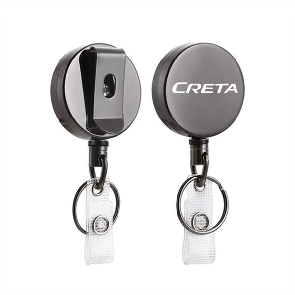 keychains 1 pcs retractable keyring metal wire keychain clip pull recoil sporty key ring anti lost id card holder chain for creta, Silver
keychains 1 pcs retractable keyring metal wire keychain clip pull recoil sporty key ring anti lost id card holder chain for creta, Silver