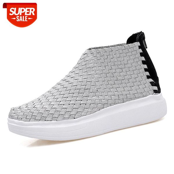 fashion women shoes flats breathable woven casual shoes summer non-slip high zip sneakers vulcanized #hq9r
fashion women shoes flats breathable woven casual shoes summer non-slip high zip sneakers vulcanized #hq9r