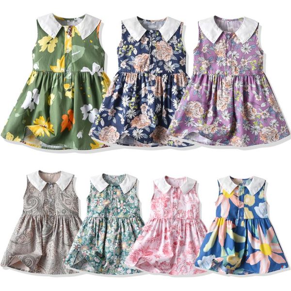 girl's dresses kids short sleeve girls flower printed princess dress summer children clothing 2 3 4 5 6 7 years girl elegant outfit, Red;yellow
girl's dresses kids short sleeve girls flower printed princess dress summer children clothing 2 3 4 5 6 7 years girl elegant outfit, Red;yellow