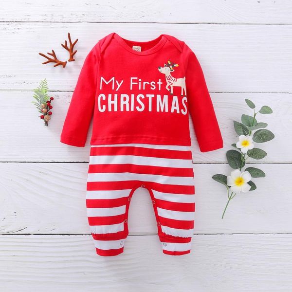 newborn infant baby boy girl christmas letter cartoon deer print romper jumpsuit sleepwear for newbrons chirstmaes clothes, Blue
newborn infant baby boy girl christmas letter cartoon deer print romper jumpsuit sleepwear for newbrons chirstmaes clothes, Blue