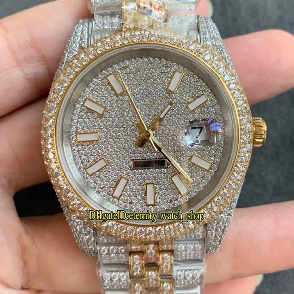 eternity jewelry watches rff v4 latest 126334 126331 126303 diamonds gypsophila dial a2824 automatic iced out mens watch two tone case 904l, Slivery;brown
eternity jewelry watches rff v4 latest 126334 126331 126303 diamonds gypsophila dial a2824 automatic iced out mens watch two tone case 904l, Slivery;brown