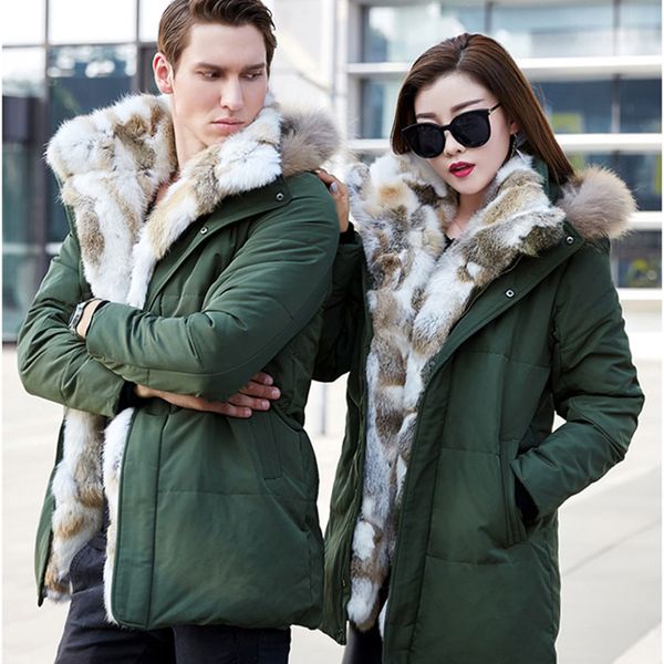 2018 winter down jackets detachable fur collar hooded coat warm outwear real rabbit raccoon hood women men thick coats, Black
2018 winter down jackets detachable fur collar hooded coat warm outwear real rabbit raccoon hood women men thick coats, Black