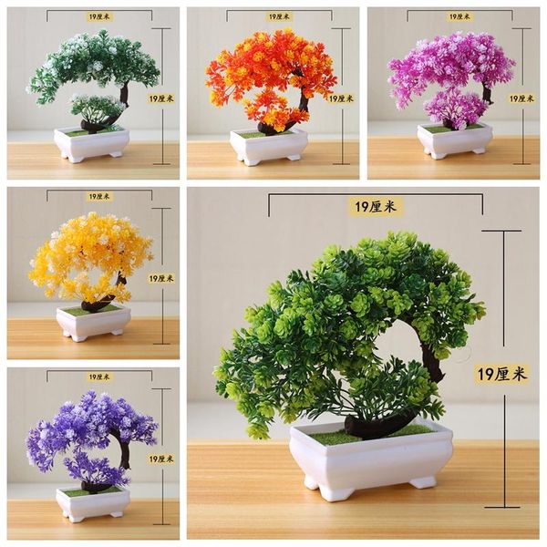19cm artificial guest greeting small pine tree potted plants bonsai home garden l decor wedding party ornaments fake flowers
19cm artificial guest greeting small pine tree potted plants bonsai home garden l decor wedding party ornaments fake flowers