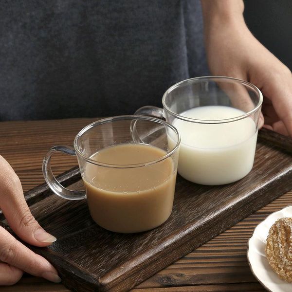 2pcs transparent cup with handle creative round glass cup high borosilicate glass simple and fashionable mug
2pcs transparent cup with handle creative round glass cup high borosilicate glass simple and fashionable mug