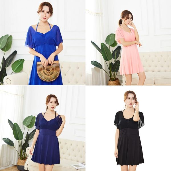 weight increase size female fat 100 kg cover belly show thin loose one piece skirt type spring swimsuit 218 w2
weight increase size female fat 100 kg cover belly show thin loose one piece skirt type spring swimsuit 218 w2