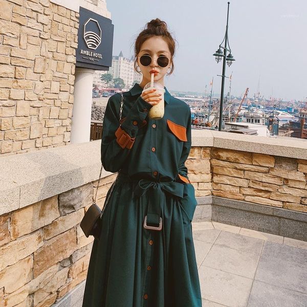 casual dresses lady autumn winter warm dress women long sleeved temperament loose shirt belt elegant clothes 2021 ladies 20438, Black;gray
casual dresses lady autumn winter warm dress women long sleeved temperament loose shirt belt elegant clothes 2021 ladies 20438, Black;gray