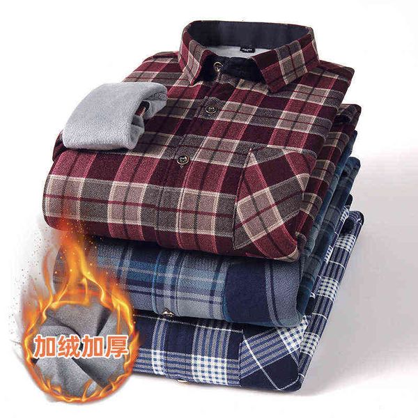 groom shirt 2021 middle aged autumn and winter busins casual men's thickened plush warm shirt, Black
groom shirt 2021 middle aged autumn and winter busins casual men's thickened plush warm shirt, Black