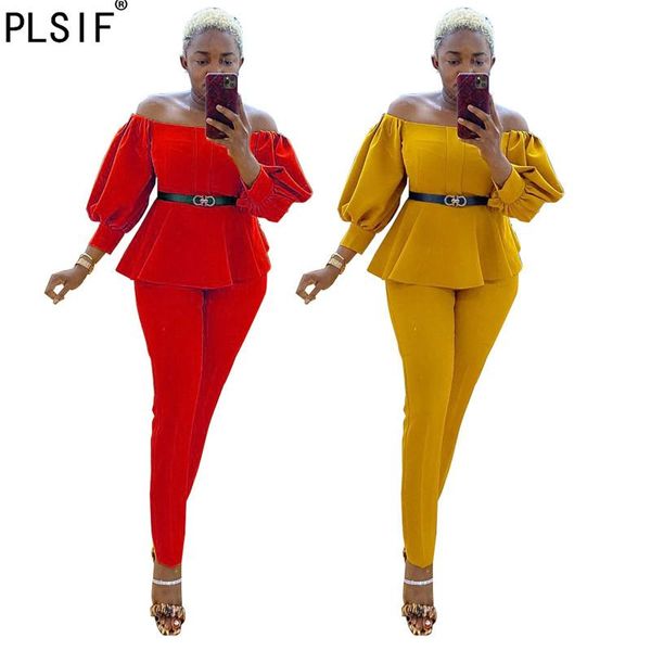 women's two piece pants simple pure color o neck long sleeve bro and casual lady fashion tracksuits high street outfits, White
women's two piece pants simple pure color o neck long sleeve bro and casual lady fashion tracksuits high street outfits, White