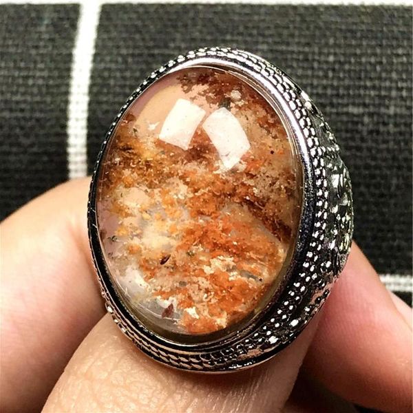 cluster rings 27x21mm natural red phantom quartz ring jewelry for man male love gift crystal silver oval beads adjustable size, Golden;silver
cluster rings 27x21mm natural red phantom quartz ring jewelry for man male love gift crystal silver oval beads adjustable size, Golden;silver