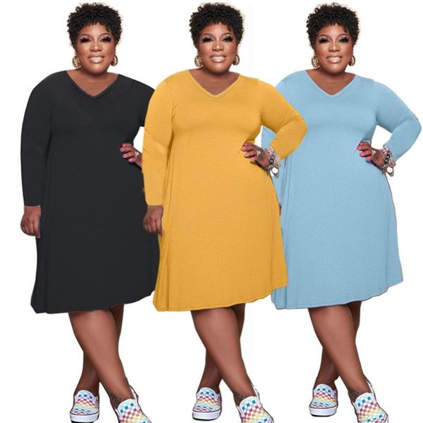 casual dresses plus size for women 2021 fall clothes wholesale solid stretch loose vestidos de mujer mini dress drop, Black;gray
casual dresses plus size for women 2021 fall clothes wholesale solid stretch loose vestidos de mujer mini dress drop, Black;gray