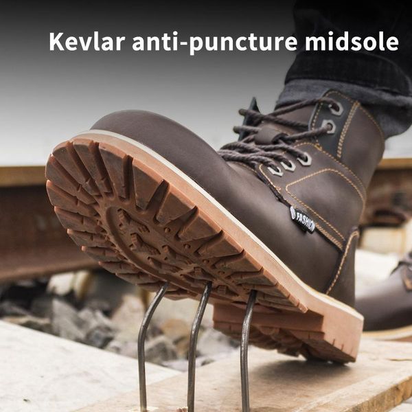boots large size high labor protection shoes men's anti slip wear-resistant puncture safety work shoe, Black
boots large size high labor protection shoes men's anti slip wear-resistant puncture safety work shoe, Black