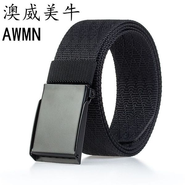 durable fashion the felt metal buckle genuine nylon belt casual versatile quick drying, Black;brown
durable fashion the felt metal buckle genuine nylon belt casual versatile quick drying, Black;brown