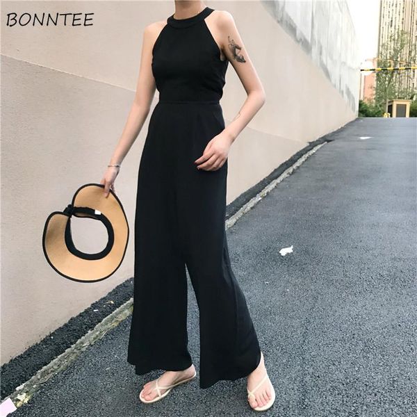 women's jumpsuits & rompers women korean style all-match trendy loose womens long trousers off shoulder leisure simple daily high waist, Black;white
women's jumpsuits & rompers women korean style all-match trendy loose womens long trousers off shoulder leisure simple daily high waist, Black;white