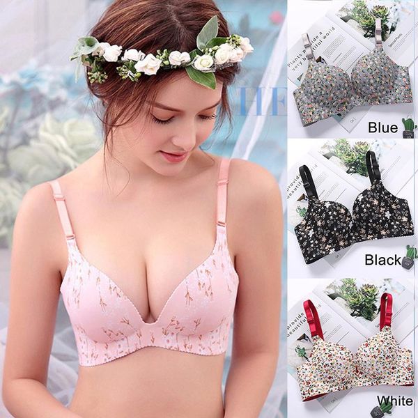 bras women young girl push up bra lingerie french romantic gathered printed floral cute sweet underwear 2021, Red;black
bras women young girl push up bra lingerie french romantic gathered printed floral cute sweet underwear 2021, Red;black