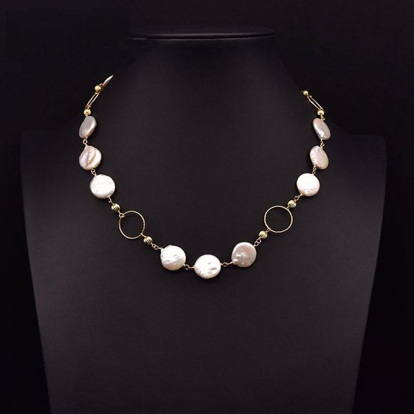 chains pure natural freshwater baroque pearl necklace ladies wedding party round square shape luxury jewelry accessories, Silver
chains pure natural freshwater baroque pearl necklace ladies wedding party round square shape luxury jewelry accessories, Silver