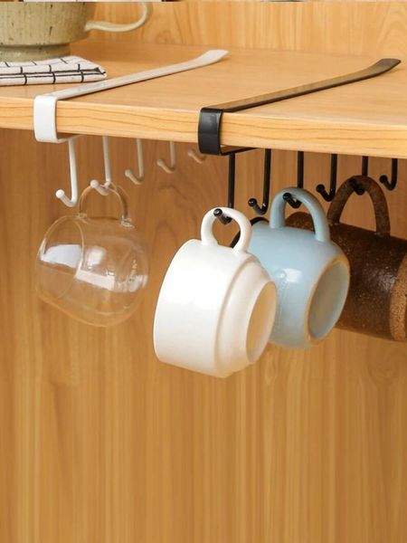 hooks & rails 6 metal under shelf cup holder cabinet door removed kitchen storage rack hanging bathroom hanger organizer
hooks & rails 6 metal under shelf cup holder cabinet door removed kitchen storage rack hanging bathroom hanger organizer