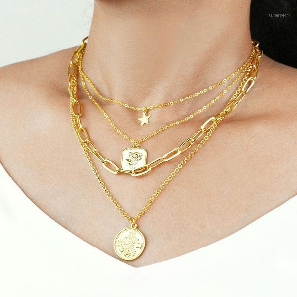 love heart pendant necklace for women thick chain peach heart female clavicle chain five-pointed star pendant accessory coin1, Silver
love heart pendant necklace for women thick chain peach heart female clavicle chain five-pointed star pendant accessory coin1, Silver