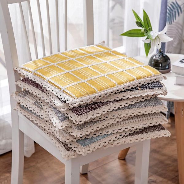 new modern square cushion knitted breathable plaids for chair stool seat office thick d1
new modern square cushion knitted breathable plaids for chair stool seat office thick d1