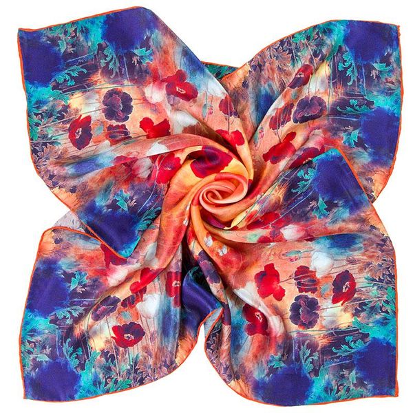 scarves 100% pure silk bandana women scar flower hair scarf foulard square head corn poppy handkerchief for lady, Blue;gray
scarves 100% pure silk bandana women scar flower hair scarf foulard square head corn poppy handkerchief for lady, Blue;gray