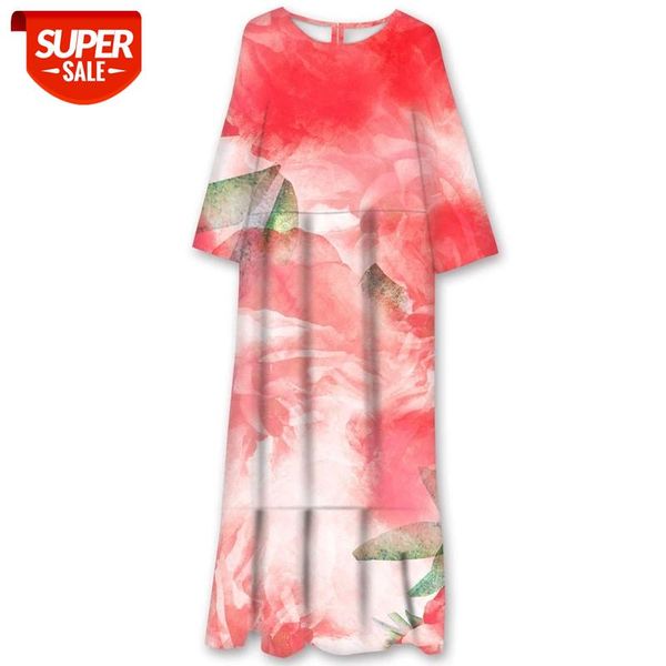 new women maxi dress elegant o-neck half sleeve summer plus size floral print ruffles a-line dresses spring summer vintage dress #ll35, White;black
new women maxi dress elegant o-neck half sleeve summer plus size floral print ruffles a-line dresses spring summer vintage dress #ll35, White;black