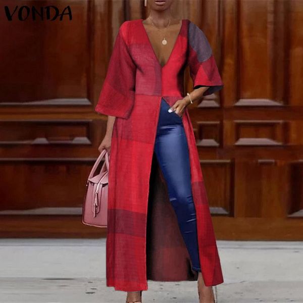 women's blouses & shirts women 2021 vonda v neck half sleeve high split plus size bohemian blusas fashion casual patchwork s-5xl, White
women's blouses & shirts women 2021 vonda v neck half sleeve high split plus size bohemian blusas fashion casual patchwork s-5xl, White