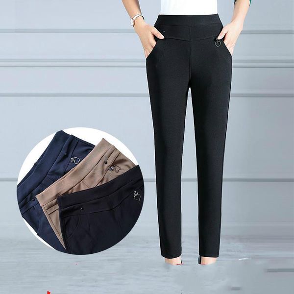 women's pants & capris 2021 summer slim middle aged and old women thin elastic high straight female casual loose long harem trousers c1, Black;white
women's pants & capris 2021 summer slim middle aged and old women thin elastic high straight female casual loose long harem trousers c1, Black;white