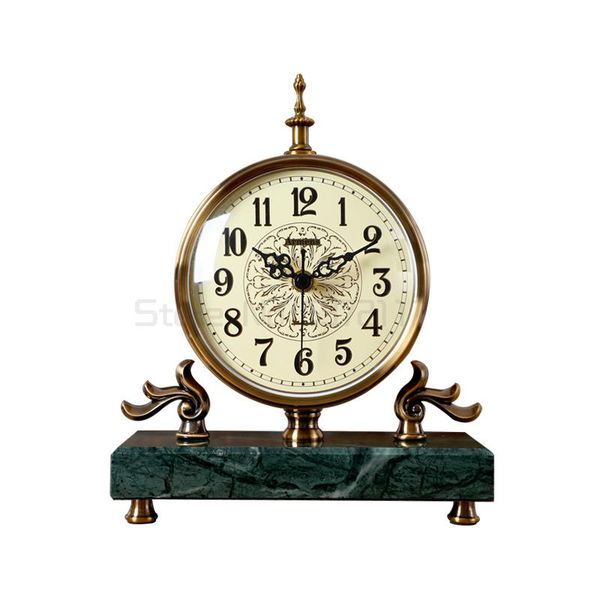 desk & table clocks nordic style clock light luxury seat fashion american ornament metal second sweeping movement
desk & table clocks nordic style clock light luxury seat fashion american ornament metal second sweeping movement