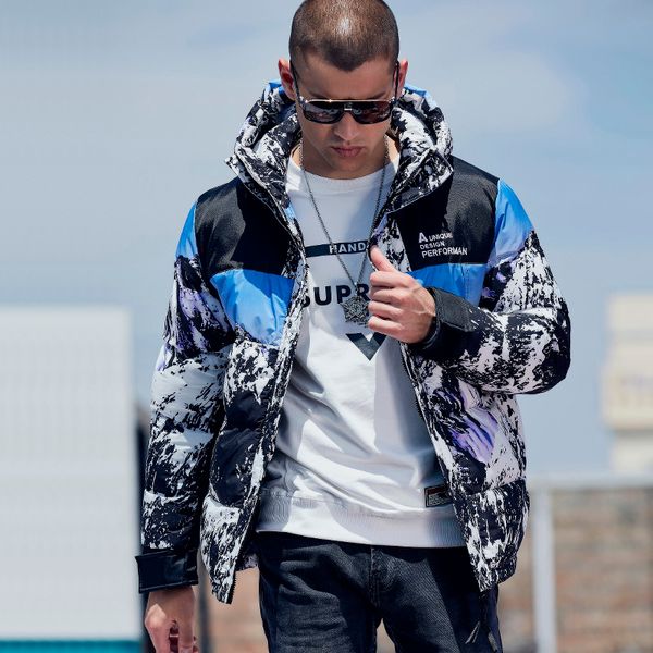 2021 arrival new parkas cane parka winter jacket of casual men with hoodie yes printing short snow mountain outdoors cap thick cotton 98vh, Black
2021 arrival new parkas cane parka winter jacket of casual men with hoodie yes printing short snow mountain outdoors cap thick cotton 98vh, Black