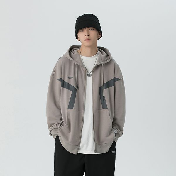 style casual o-neck spring autumn cardigan hoodie sweatshirt men's black hip hop high punk streetwear clothes kg-37
style casual o-neck spring autumn cardigan hoodie sweatshirt men's black hip hop high punk streetwear clothes kg-37