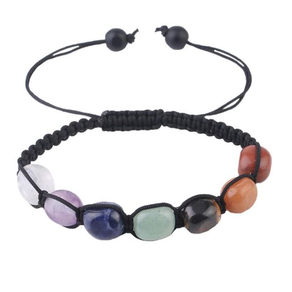 charm bracelets 1pc 7 chakra jewelry adjustable rope healing natural beads bracelet, Golden;silver
charm bracelets 1pc 7 chakra jewelry adjustable rope healing natural beads bracelet, Golden;silver