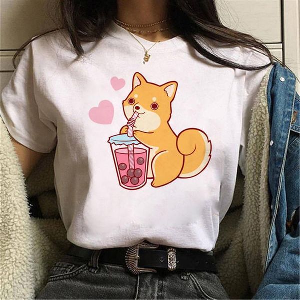 cartoon dogs tees women short sleeve casual print ulzzang clothes kawaii harajuku vintage female cute t-shirt, White
cartoon dogs tees women short sleeve casual print ulzzang clothes kawaii harajuku vintage female cute t-shirt, White